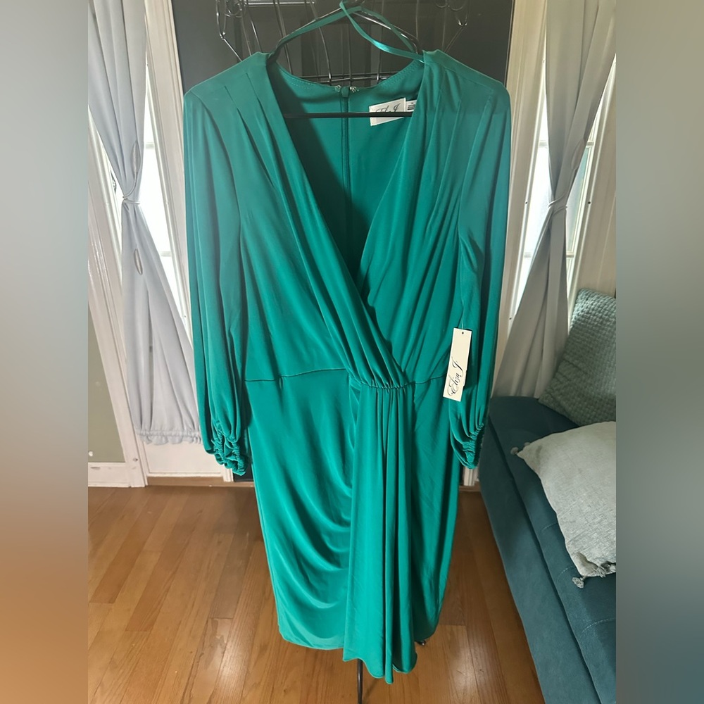Elegant Teal Dress